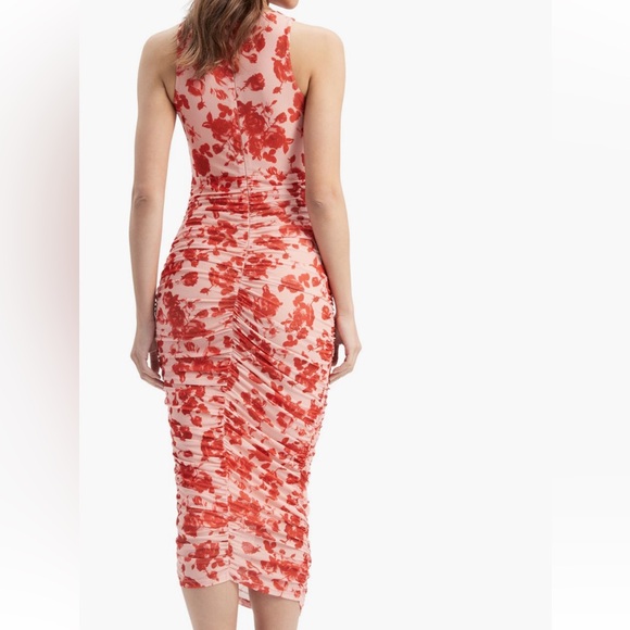 Floral Rushed Dress - Picture 4 of 6